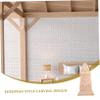 Carved European-Style Wooden Corbel for Door Arches and Beams view 3