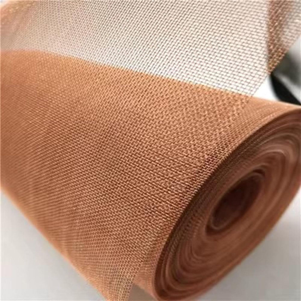 MaiBuL LNNW 10200 Mesh Copper Metal Screen, Antistatic Grounding Network Brass Wire Mesh (Color: 150 Mesh, Size: 1 x 1 m)