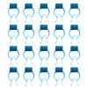 ulafbwur POM Nose Clips, 20-Pack, Blue view 1