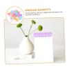 Heart-Shaped Plastic Binder Rings, 40 Pieces for Documents view 2