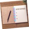Heart-Shaped Plastic Binder Rings, 40 Pieces for Documents view 3