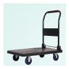 Folding Platform Cart with Plastic Platform, Thickened Metal Handle, and 660 lb Capacity (Standard) view 1