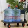 Folding Platform Cart with Plastic Platform, Thickened Metal Handle, and 660 lb Capacity (Standard) view 2
