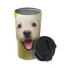 FUkker Insulated Coffee Tumbler, 500 ml, Stainless Steel, Labrador Retriever Puppy view 2