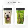 FUkker Insulated Coffee Tumbler, 500 ml, Stainless Steel, Labrador Retriever Puppy view 3