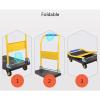 Folding Platform Cart with Plastic Deck and Metal Handle view 4