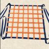 Cargo Securing Webbing Net, Flat Polyester Lifting Net, Orange, 1 x 1 m view 1