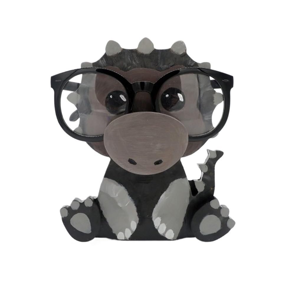 MKLHAVB Dinosaur-Shaped 3D Eyeglass Holder