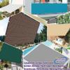 2 x 2.8 m Breathable Outdoor Shade Sail with Eyelets, White view 2
