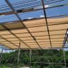 Breathable Rectangular Shade Sail, 3 x 8 m, Tear-Resistant, Weather-Resistant, Sand Yellow view 2
