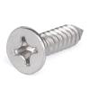 Single-Thread Multipurpose Wood Screws, 304 Stainless Steel, M3–M8, Marine Grade, Phillips Flat Countersunk Self-Tapping Screws view 4