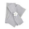 BZSDDY 2/4/6/12-Piece 40 x 40 cm White Cotton-Linen Napkins view 1