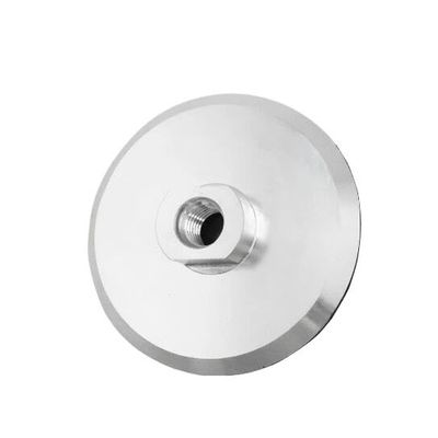 1pc Thickened Aluminum Backing Pad for Angle Grinder/Sander, Polishing Pad, 3/4" M14 M10 M16 5/8-11, Polishing Machine Holder (Color: 4" M16, 8mm Thick)