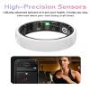 Smart Health Ring Fitness Tracker, Waterproof Activity Tracker with Body Temperature, Sleep Monitoring, Step Tracking, Smart Ring for Women and (19 mm/0.75 in) view 4
