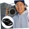 3-Pack Rubber Cassette Deck Belts, Black, 10 mm view 3