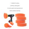 NEFLUM 5-Inch Polishing Pad Set, 11-Piece, with Hex and Round Shanks for Electric Polishers, Drills and Impact Drivers view 3