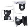 Veemoon Swivel LCD TV Mount, 14–27 in, Steel, Wall or Ceiling Mount view 4