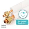 Idoneo Line 1/4" + 1/2" Pre-Insulated Refrigerant Copper Tube Coil, 18,000 BTU, 11 m view 4