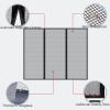 Magnetic Fly Screen Door, 175 x 180 cm, Black view 2