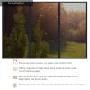 Magnetic Fly Screen Door, 175 x 180 cm, Black view 4