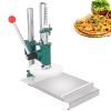 Manual Pizza Dough Press, Stainless Steel, Adjustable Thickness, 18 cm view 1