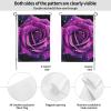 Garden Flag with Blooming Rose, Printed, 28 x 40 in, Double-Sided Outdoor Garden Flag view 2