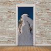 Self-Adhesive 3D Snow Mountain Door Wallpaper, 95 x 215 cm view 3