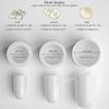 Baozi Maker, Steel Chinese Bun Dumpling Mold with Dough Press and Sealing Tool, Medium Mask view 4