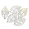 vdha 5-Piece Clear Fishing Slip Strike Indicators, Oval Surface Bubble Floats view 1