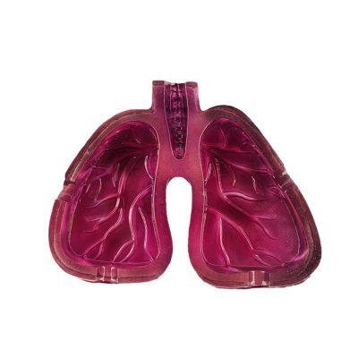 Artistic Lung-Shaped Resin Ashtray