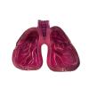 Artistic Lung-Shaped Resin Ashtray view 1