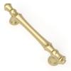 Asidrama Kitchen Cabinet Handles, 96 mm Brushed Gold, 10-Pack view 1