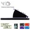 Xinyunew Phone Case for Samsung Galaxy S22 Ultra with Strap, Card Slots, Wallet, 360° Ring Stand, Leather Folio Case, Purple view 2