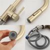 Pull-Out Kitchen Faucet, Stainless Steel, Hot and Cold Water Mixer, A1131N-2 G3/8 view 3