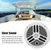 KIMISS 2-Pack 6.5-Inch Marine Speakers, 120 W High-Power Boat Speakers, ABS Boat Audio Speakers for RV, Yacht, UTV, DC 12 V view 4