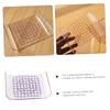 EXCEART U-Shaped Press Board for Clay and Fondant with Laser Scale view 3