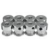 10 m (33 ft) 20T GT2 Timing Belt, 6 mm Wide, 10 Pulleys for 3D Printer CNC Tool Kit view 3