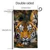 Garden Flag, 32.5 x 45.7 cm, Decorative Camouflage Tiger Welcome Flag, Double-Sided, Fade-Resistant, Outdoor/Indoor view 2