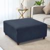 Stretch Ottoman Cover for Square or Rectangular Footstools view 2