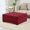 Ottoman and Footstool Slipcover, 40x40/50x50/60x60 cm, Stretch Cover, Color #7 view 2