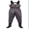 BLUEZY Nylon Youth Fishing Waders with Boots, Adjustable Shoulder Straps, Waterproof, Size C,39 view 1