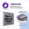Vioks.pro 150 mm Stainless Steel Exhaust Vent Grille with Flap view 2