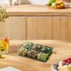 Monozoz Divided Serving Platter, Serving Tray with Compartments, Plate Tray view 2