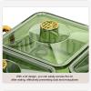Monozoz Divided Serving Platter, Serving Tray with Compartments, Plate Tray view 4
