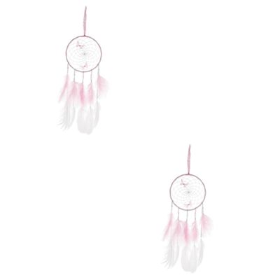 ABOOFAN 2-Piece Dream Catcher Garden Decoration Car Pendant, Housewarming Home Decor, Indoor Hanging Ornament