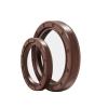 FKM TC Fluororubber Double-Lip Radial Shaft Seal with Spring, 32x48x8 mm, 2-Pack view 3