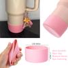 Stanley Cup Accessory Set with Floral Straw Cover, Name Letter, Handle Charm & Silicone Sleeve view 2
