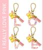 Stanley Cup Accessory Set with Floral Straw Cover, Name Letter, Handle Charm & Silicone Sleeve view 3