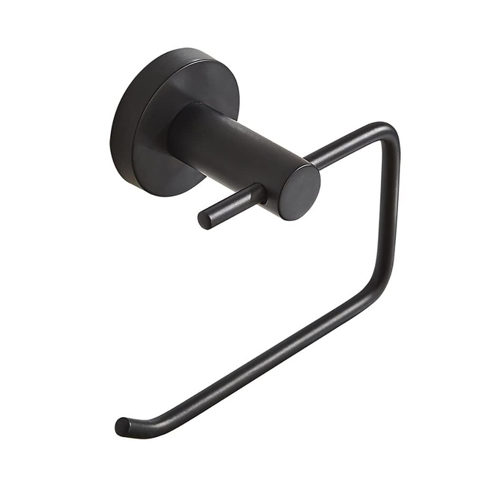 Toilet Paper Holder, Self-Adhesive or Wall-Mounted, No Drilling