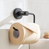 Toilet Paper Holder, Self-Adhesive or Wall-Mounted, No Drilling view 3